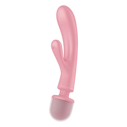 Triple Lover - Hybrid Wand Vibrator - Roze Pink - 1