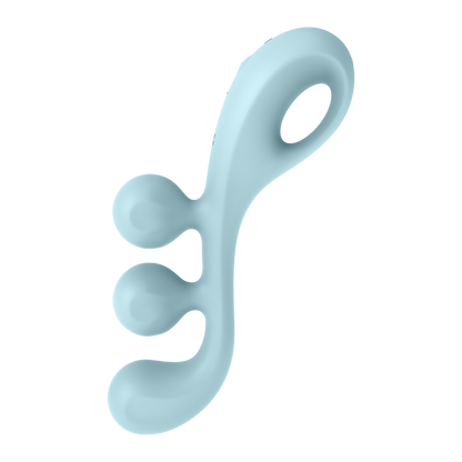 Tri Ball 2 - Multi Vibrator - Lichtblauw Blau - 1