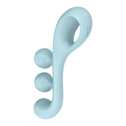 Tri Ball 2 - Multi Vibrator - Lichtblauw Blau - 0
