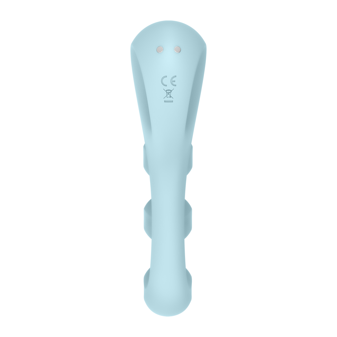 Tri Ball 2 - Multi Vibrator - Lichtblauw Blau - 3