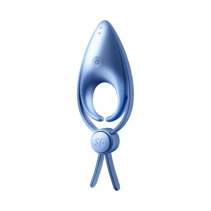 Sniper - Vibrerende Cockring - Blauwgrijs Blau - 1