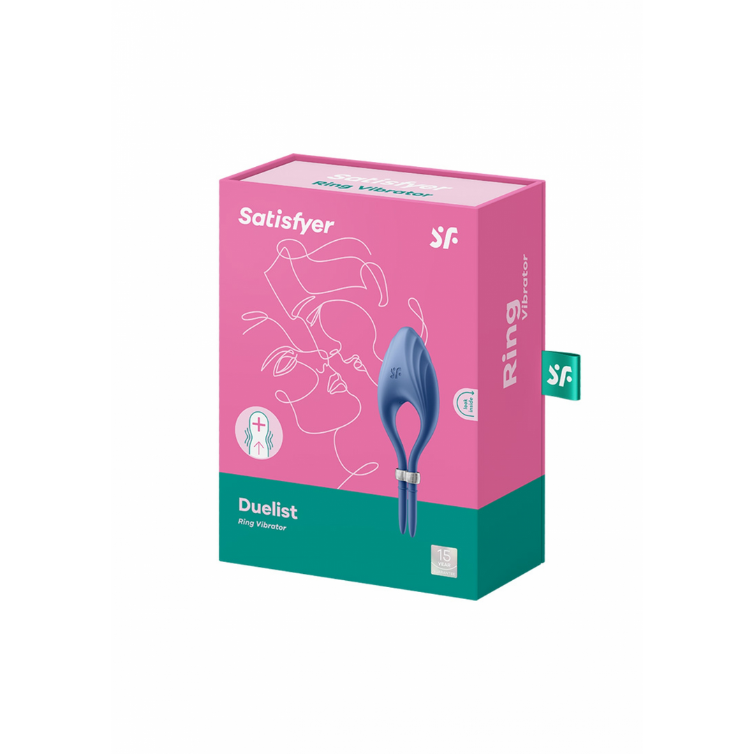 Duelist - Aanpasbare Cockring - Blauw Blau - 3