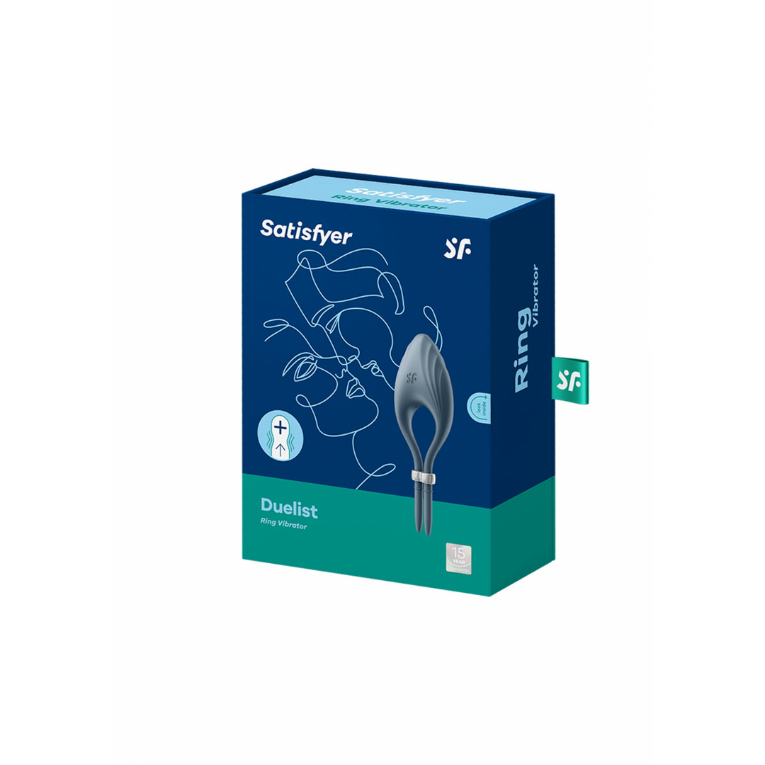 Duelist - Aanpasbare Cockring - Donkerblauw Blau - 1