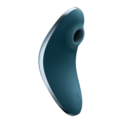 Vulva Lover 1 - Dubbele Luchtpulsvibrator - Blauw Blau - 2
