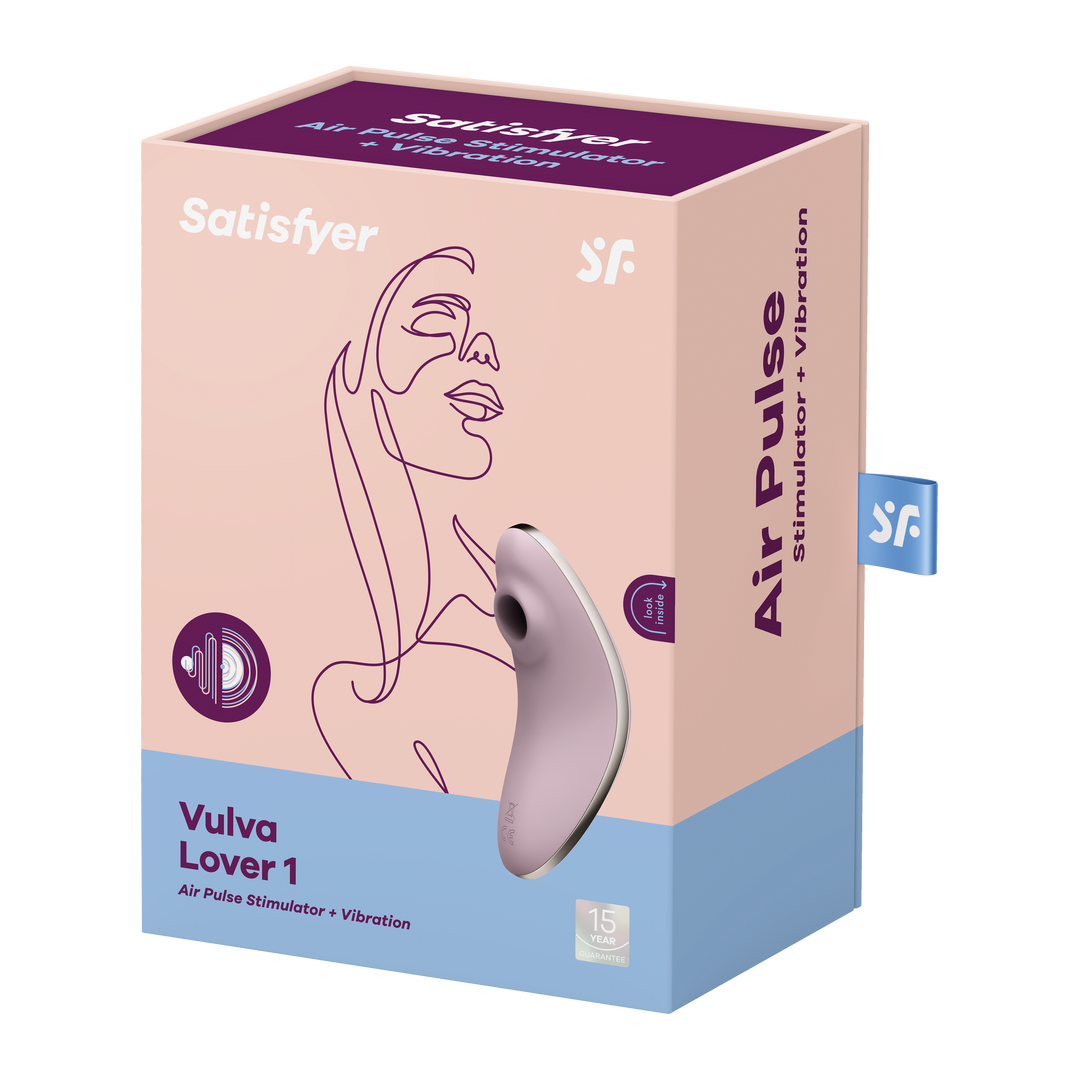 Vulva Lover 1 - Dubbele Luchtpulsvibrator - Violet Pink - 3