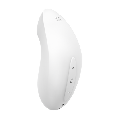 Vulva Lover 2 - Dubbele Luchtpulsvibrator - Wit Weiß - 1