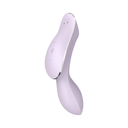 Curvy Trinity 2 - Invoegbare Luchtpulsvibrator - Violet Violett - 1