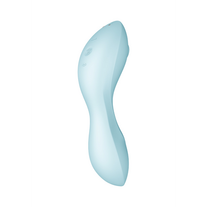 Curvy 5Plus - Air Pulse Stimulator en Vibration - Blauw Blau - 3