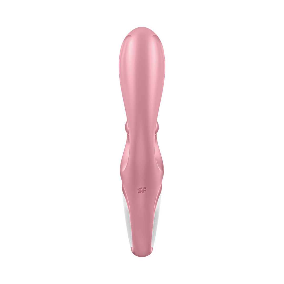 Hug Me - Rabbit Vibrator met Tongue Tip voor Clitoris Stimulatie - Roze Pink - 1