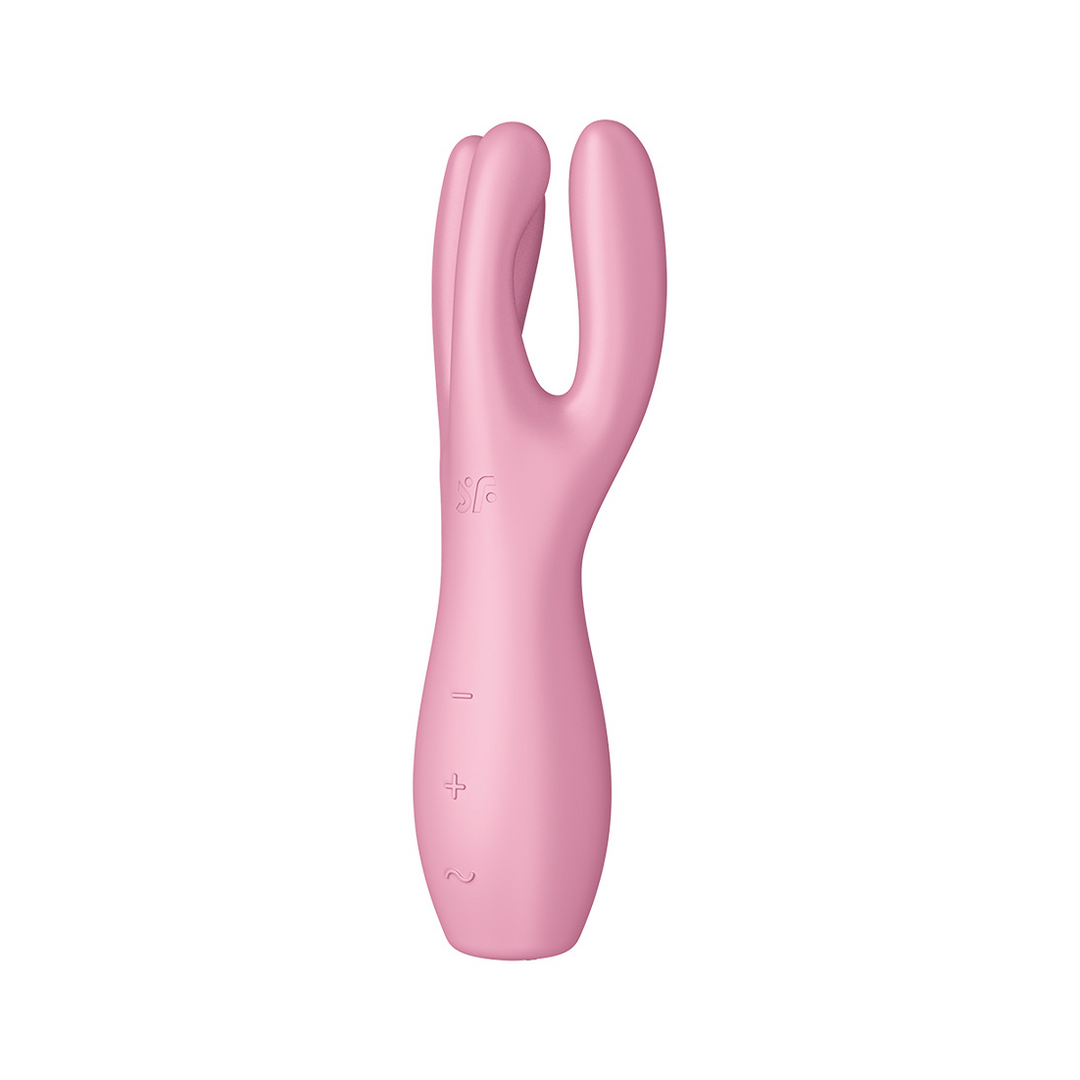 Threesome 3 - Lay-on Vibrator - Roze Pink - 1