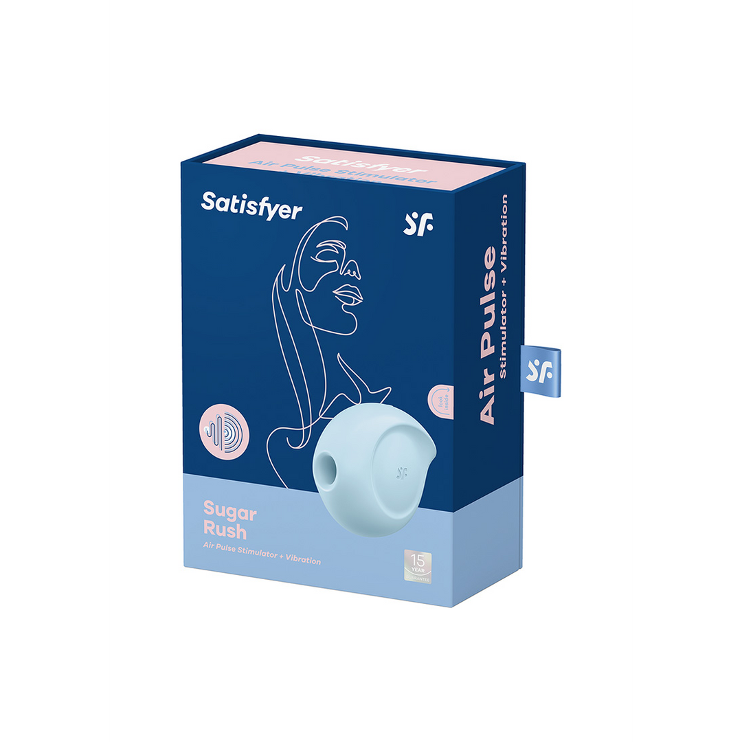 Sugar Rush - Air Pulse Stimulator - Blauw Blau - 4