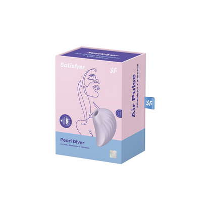 Pearl Diver - Air Pulse Stimulator - Violet Violett - 2