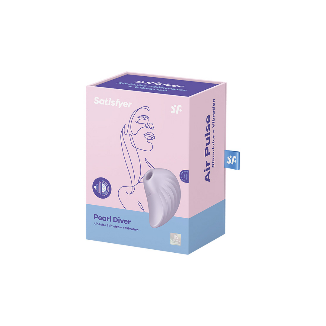 Pearl Diver - Air Pulse Stimulator - Violet Violett - 3
