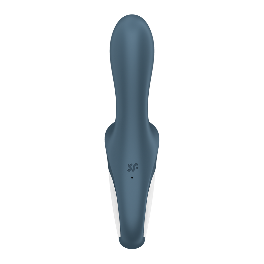 Luchtpomp Booty 2 - Opblaasbare Buttplug - Donkergrijs Grau - 3