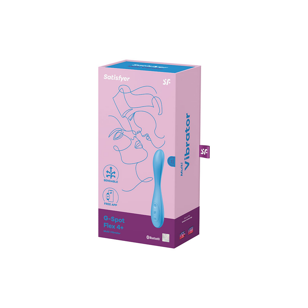 G-Spot Flex 4 - G-Spot Vibrator - Blauw Blau - 4