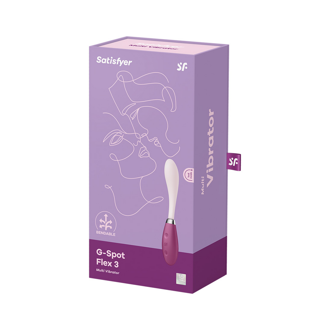 G-Spot Flex 3 - G-Spot Vibrator - Rood Rot - 1
