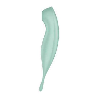 Twirling Pro - Tip Vibrator met App - Mint Grün - 4