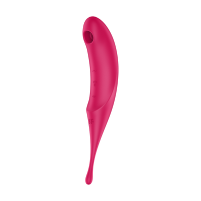 Twirling Pro - Tip Vibrator met App - Rood Rot - 4