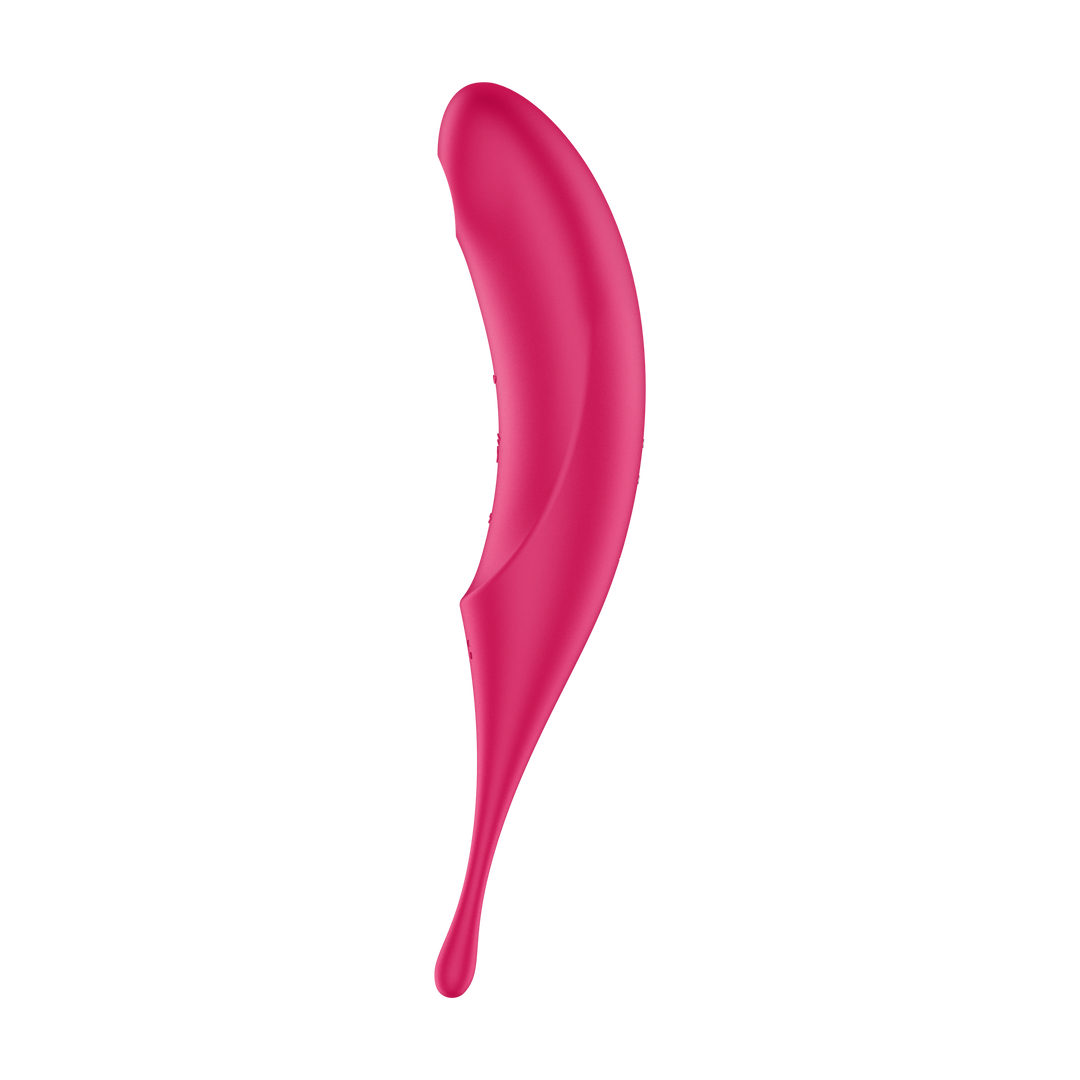 Twirling Pro - Tip Vibrator met App - Rood Rot - 1