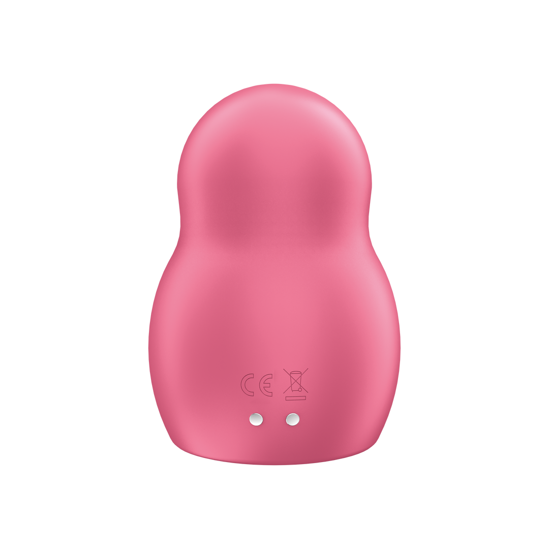 Pro to Go 1 - Double Air Pulse Vibrator - Rood Rot - 3