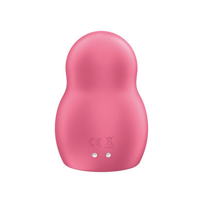 Pro to Go 1 - Double Air Pulse Vibrator - Rood Rot - 3