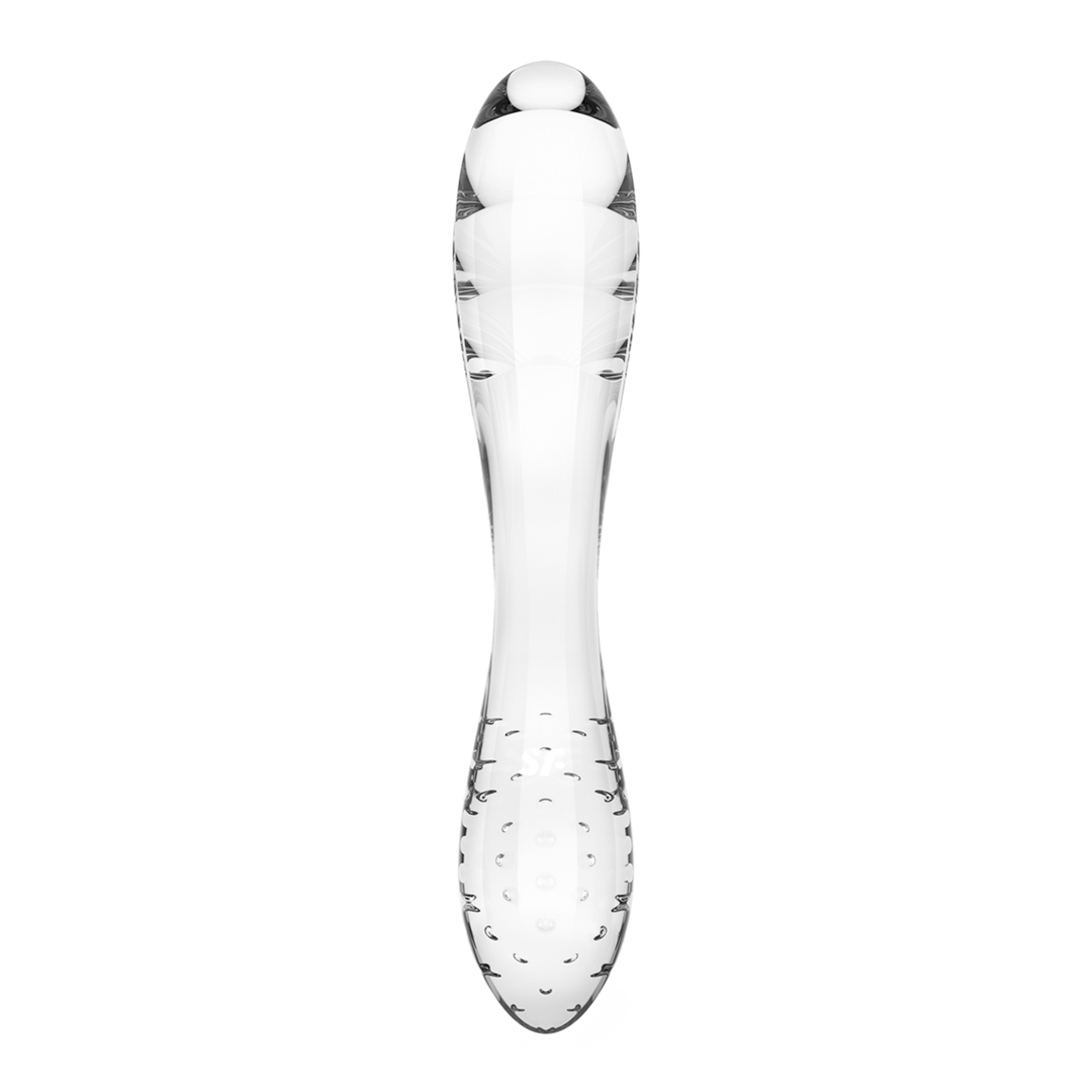 Dazzling Crystal 1 - Glas Dildo - Transparant Durchsichtig - 3