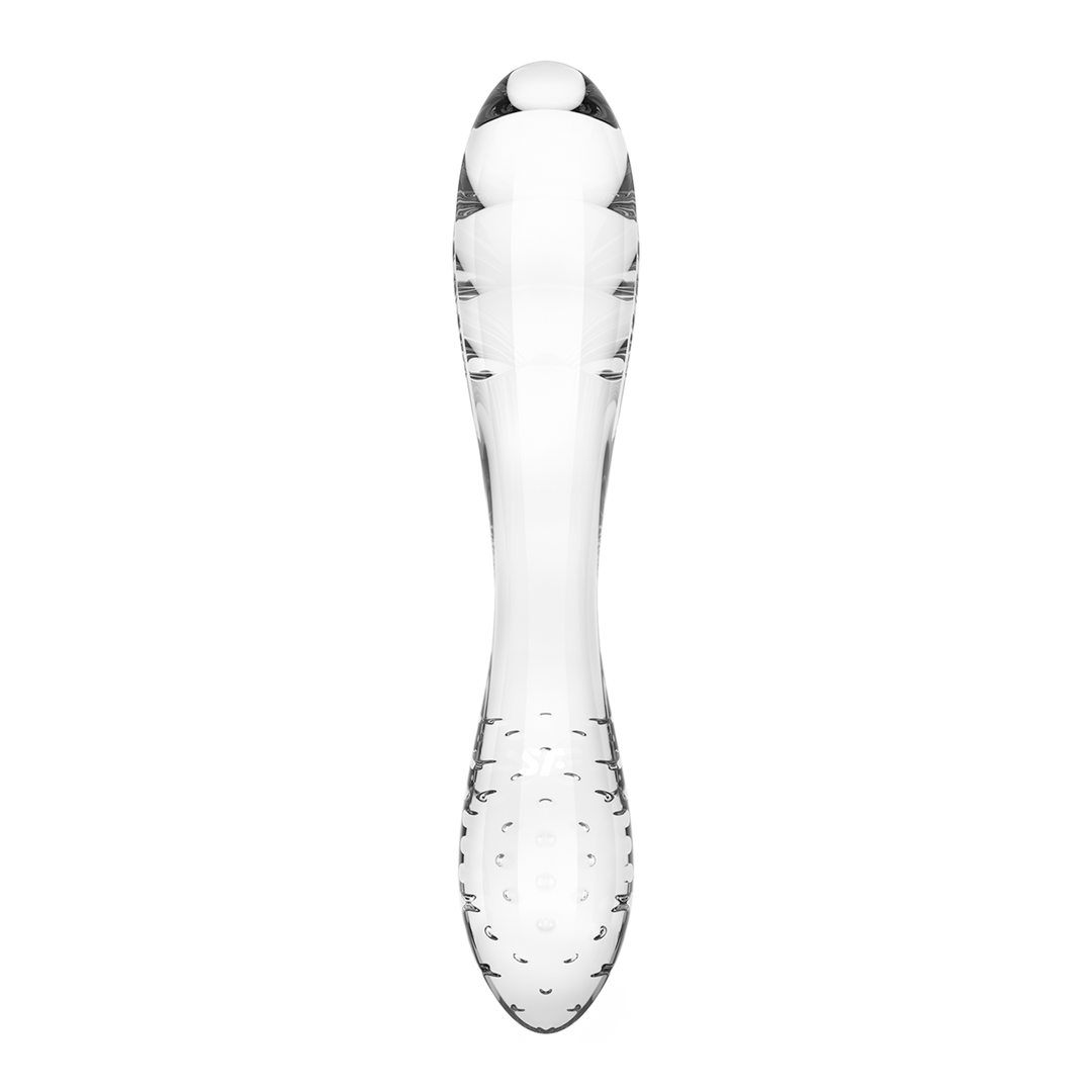 Dazzling Crystal 1 - Glas Dildo - Transparant Durchsichtig - 4