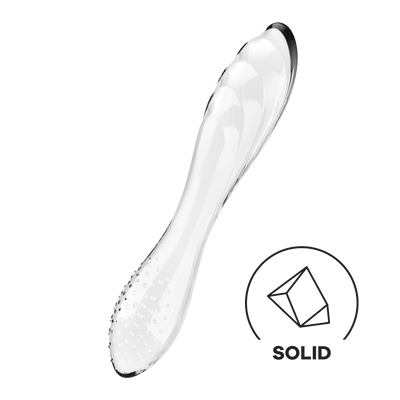 Dazzling Crystal 1 - Glas Dildo - Transparant Durchsichtig - 0
