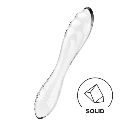 Dazzling Crystal 1 - Glas Dildo - Transparant Durchsichtig - 4