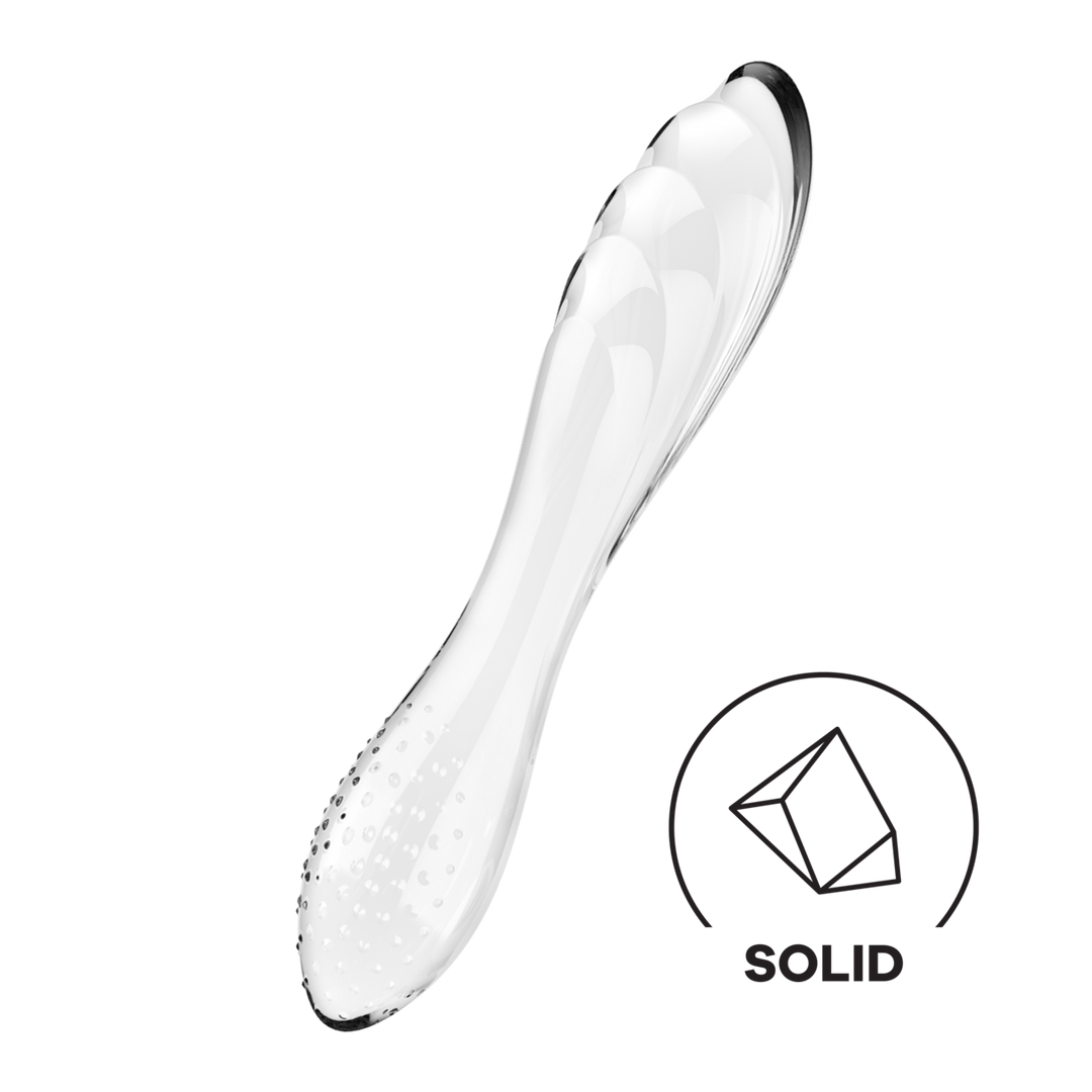 Dazzling Crystal 1 - Glas Dildo - Transparant Durchsichtig - 4