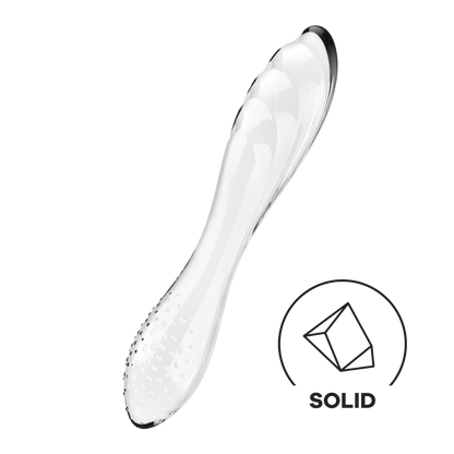 Dazzling Crystal 1 - Glas Dildo - Transparant Durchsichtig - 4