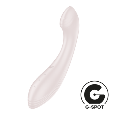 G-Force - Super Sterke G-Spot Vibrator - Beige Weiß - 1