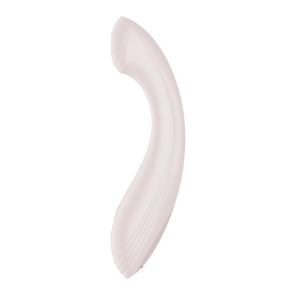 G-Force - Super Sterke G-Spot Vibrator - Beige Weiß - 2