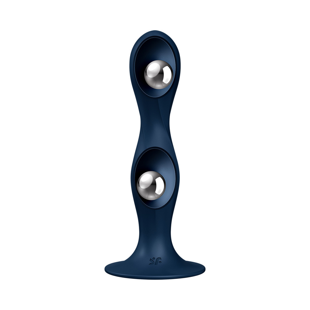 Double Ball-R - Gewichte Dildo - Donkerblauw Blau - 0