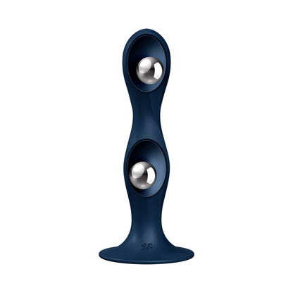 Double Ball-R - Gewichte Dildo - Donkerblauw Blau - 0