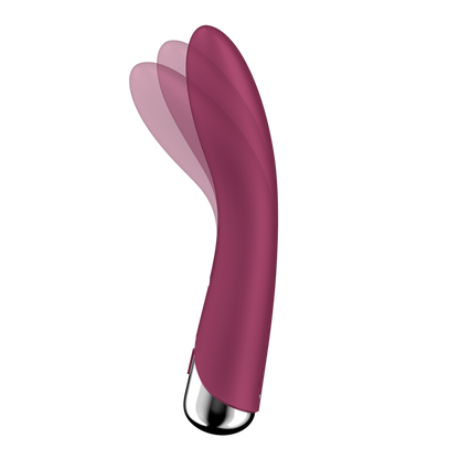 Spinning Vibe 1 - Roterende G-Spot Vibrator - Rood Rot - 0
