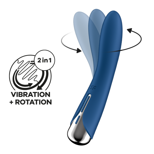 Spinning Vibe 1 - Draaivibrator voor de G-Spot - Blauw