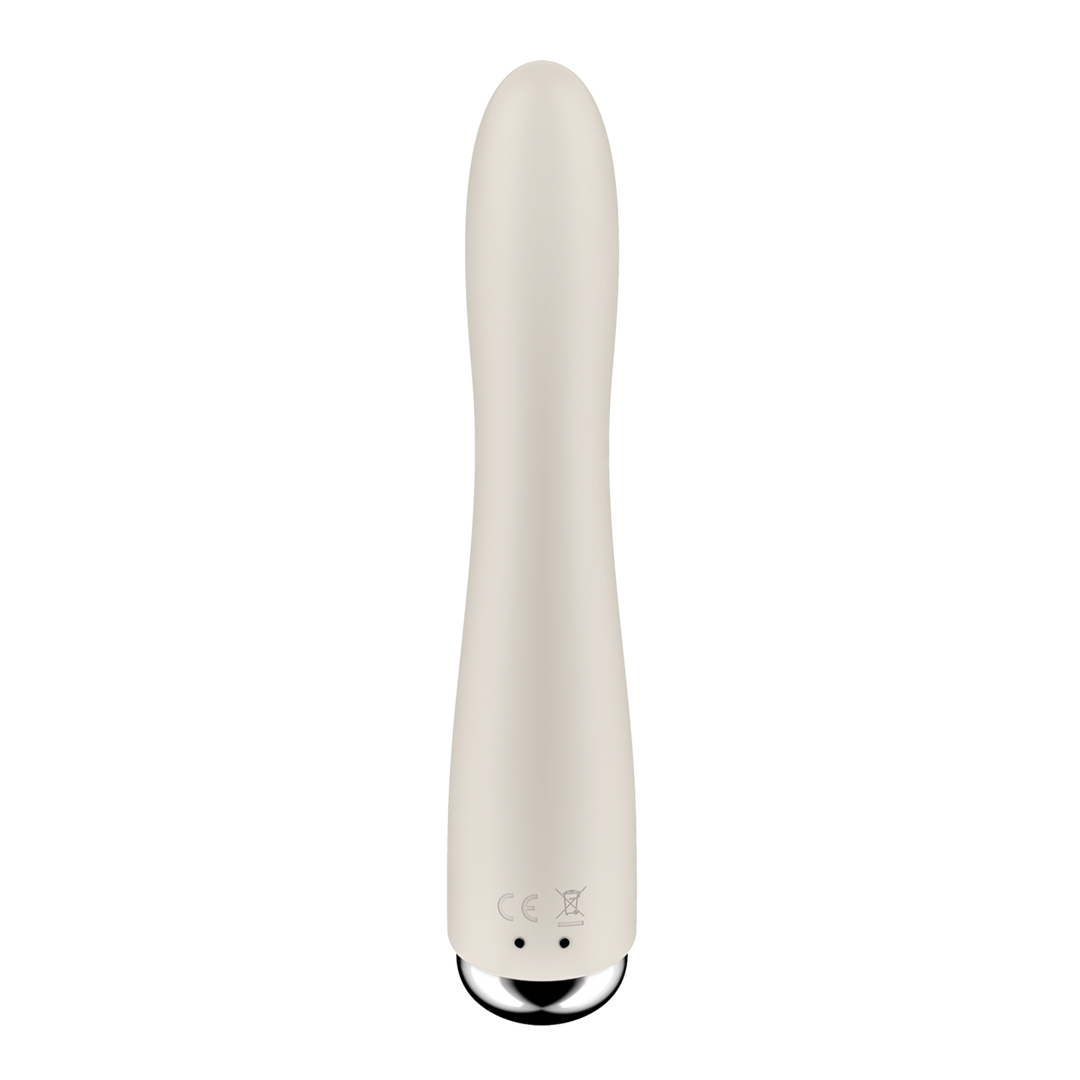 Spinning Vibe 1 - Rotating G-Spot Vibrator - Beige Weiß - 1