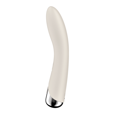 Spinning Vibe 1 - Rotating G-Spot Vibrator - Beige Weiß - 5