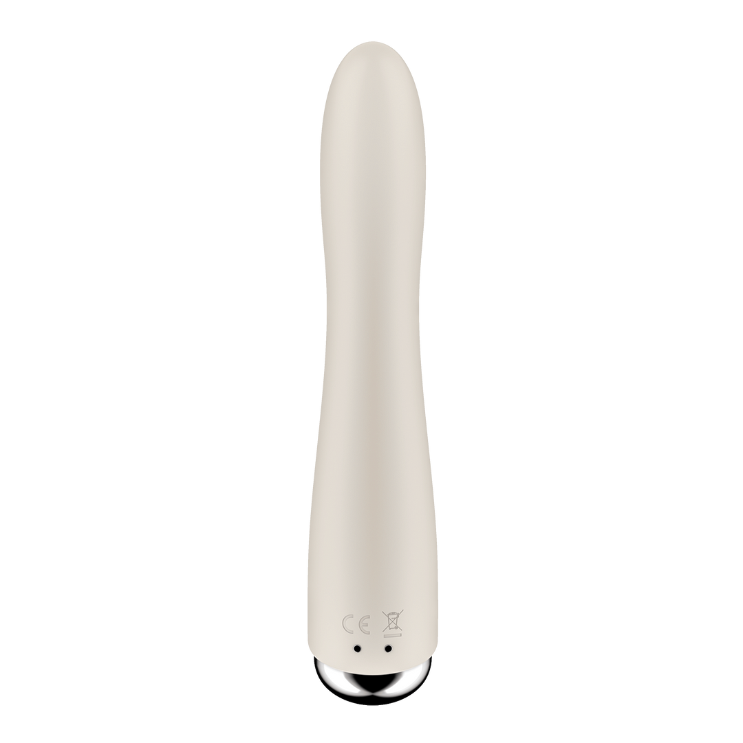 Spinning Vibe 1 - Rotating G-Spot Vibrator - Beige Weiß - 1