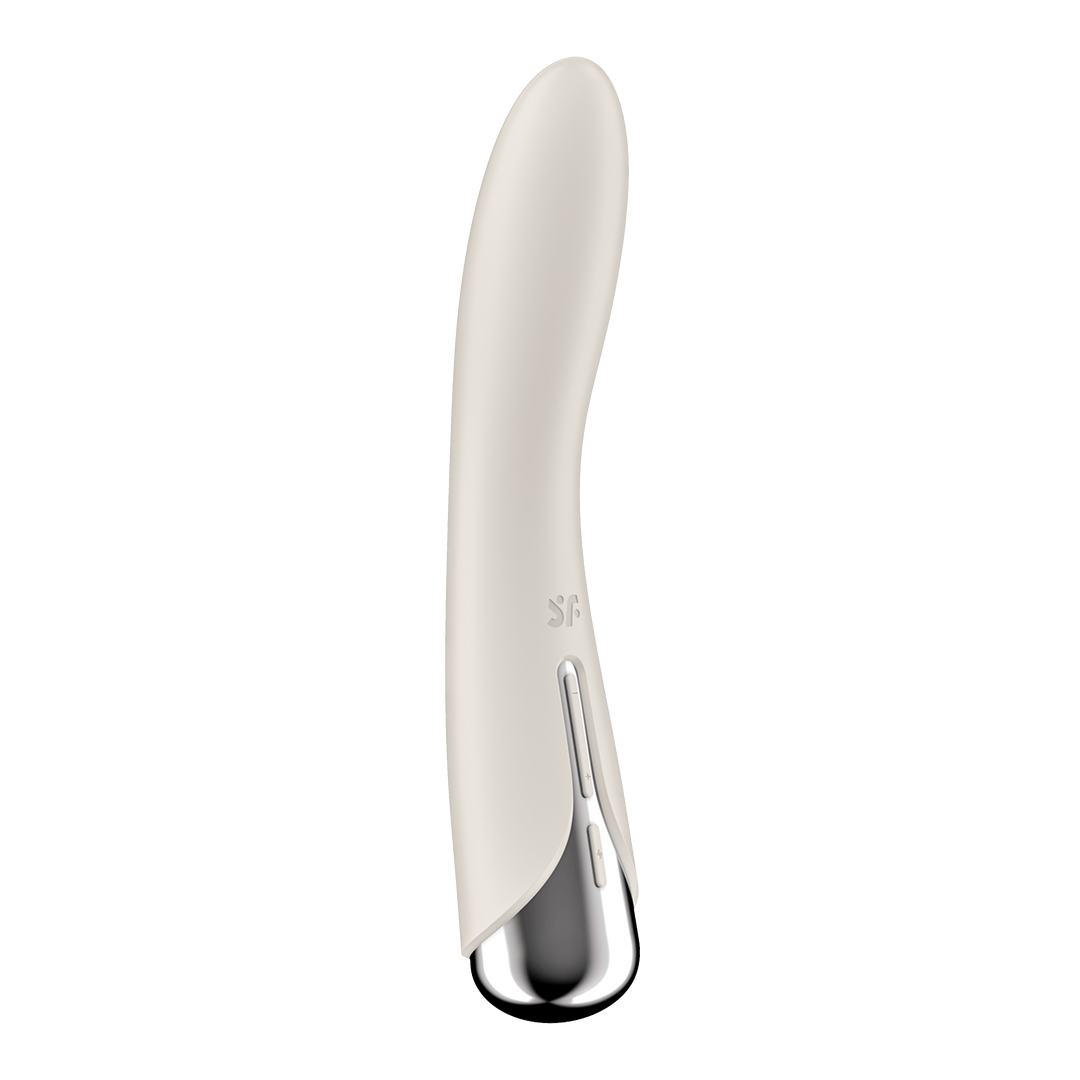 Spinning Vibe 1 - Rotating G-Spot Vibrator - Beige Weiß - 3
