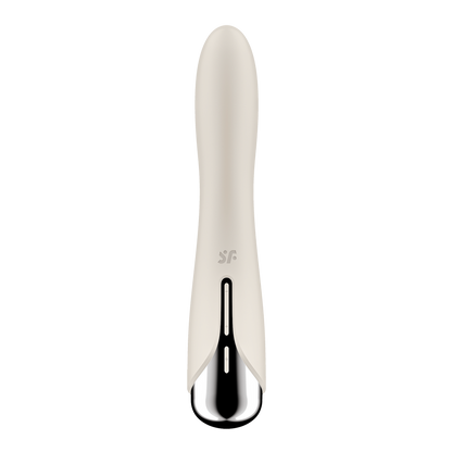 Spinning Vibe 1 - Rotating G-Spot Vibrator - Beige Weiß - 6