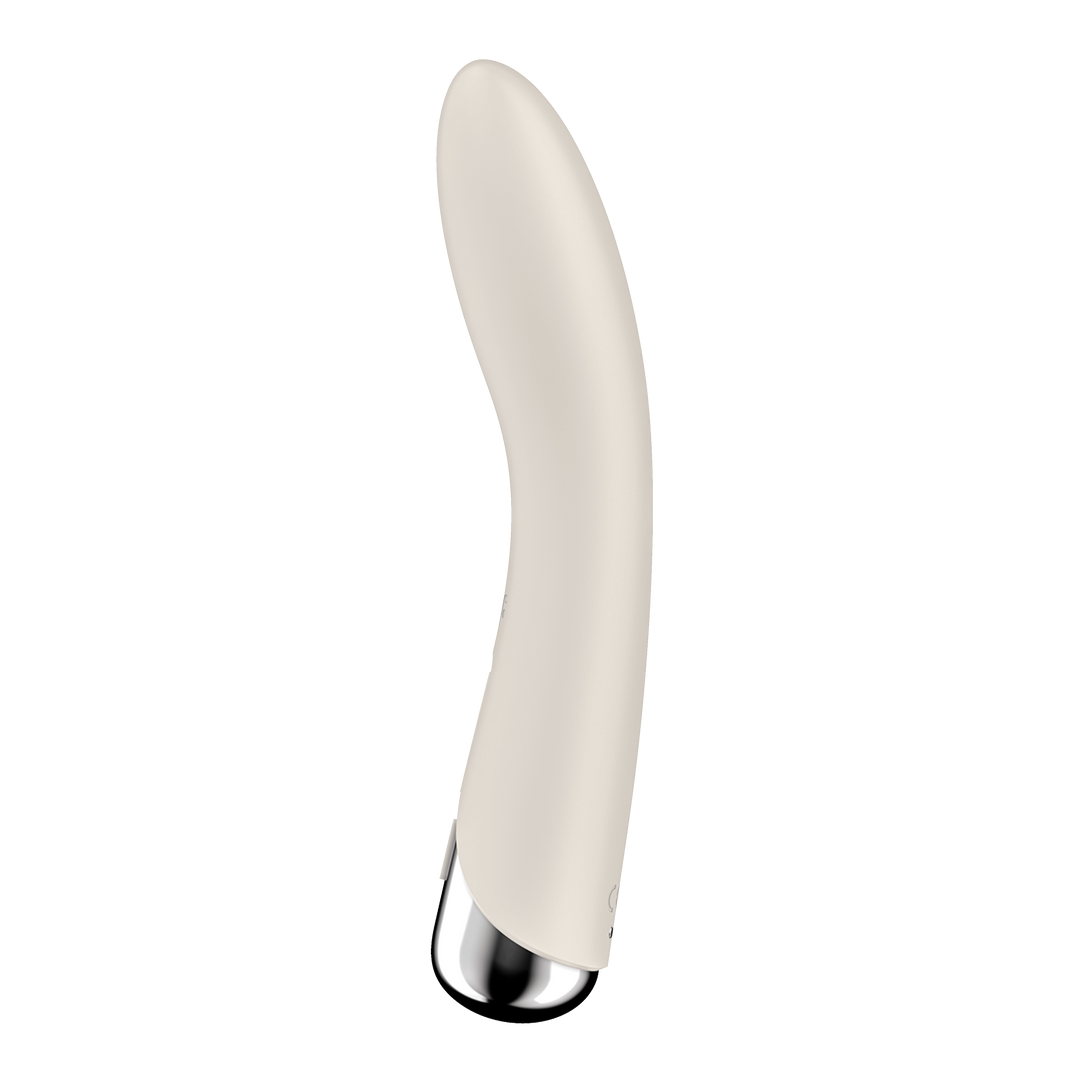 Spinning Vibe 1 - Rotating G-Spot Vibrator - Beige Weiß - 0