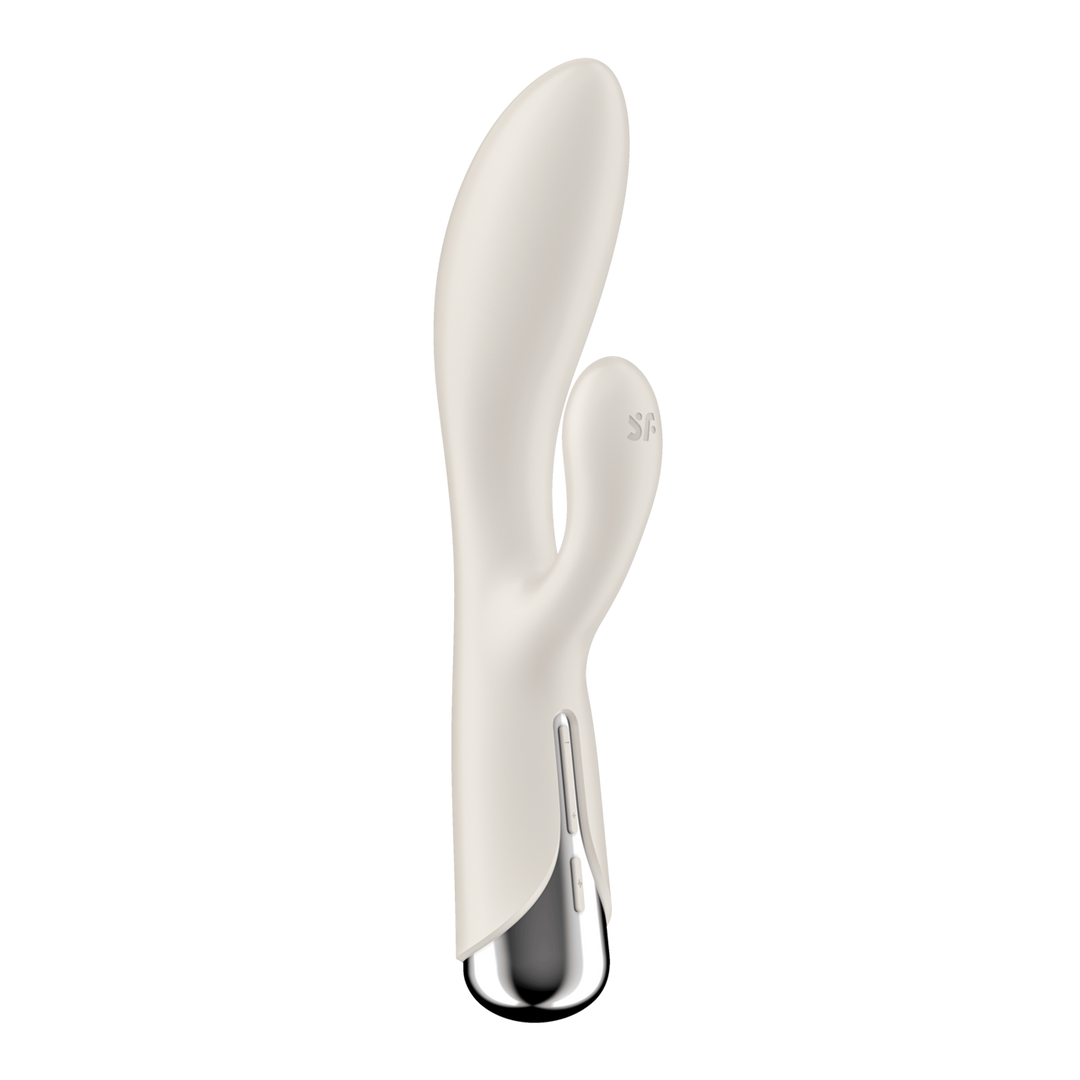Spinning Rabbit 1 - Rotating Rabbit Vibrator - Beige Weiß - 1