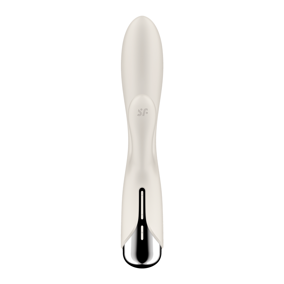 Spinning Rabbit 1 - Rotating Rabbit Vibrator - Beige Weiß - 3