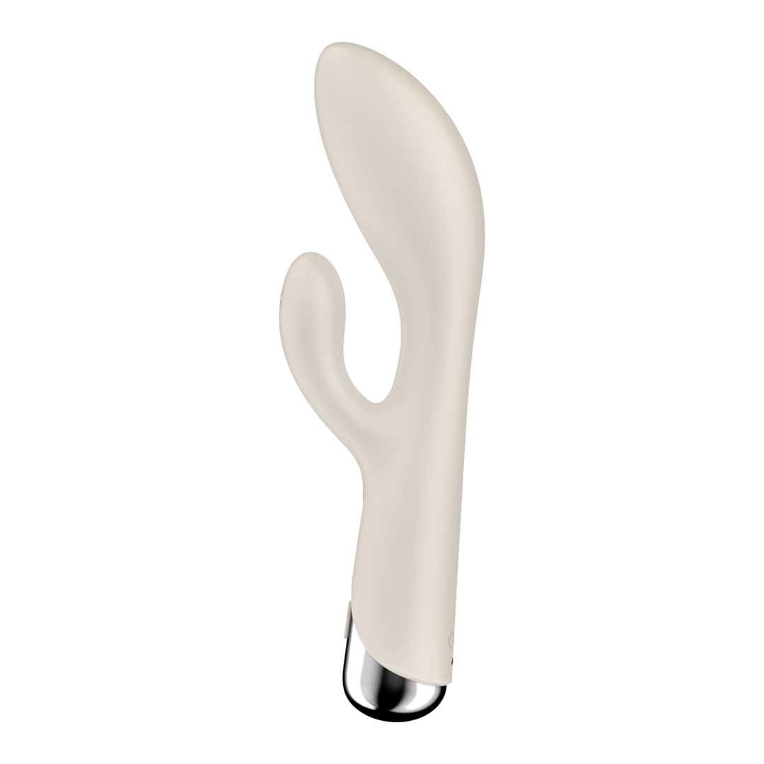Spinning Rabbit 1 - Rotating Rabbit Vibrator - Beige Weiß - 6