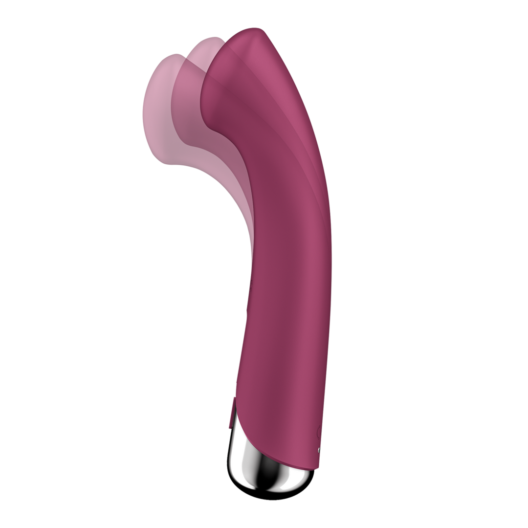 Spinning G-Spot 1 - Roterende G-Spot Vibrator - Rood Rot - 0
