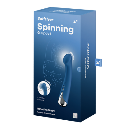 Spinning G-Spot 1 - Draaibare G-Spot Vibrator - Blauw Blau - 2