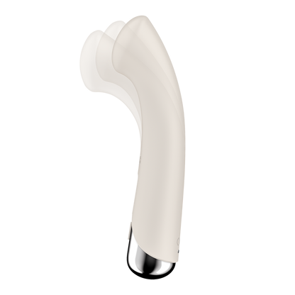 Spinning G-Spot 1 - Rotating G-Spot Vibrator - Beige Weiß - 1