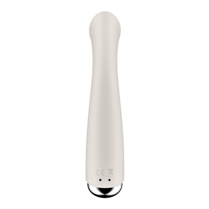 Spinning G-Spot 1 - Rotating G-Spot Vibrator - Beige Weiß - 0